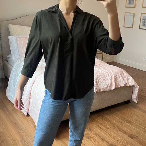 Zara long sleeve blouse size medium - Picture 2 of 11